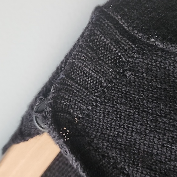 Max & Co Knit Striped Holiday Wool Sweater Dress - Picture 4 of 7